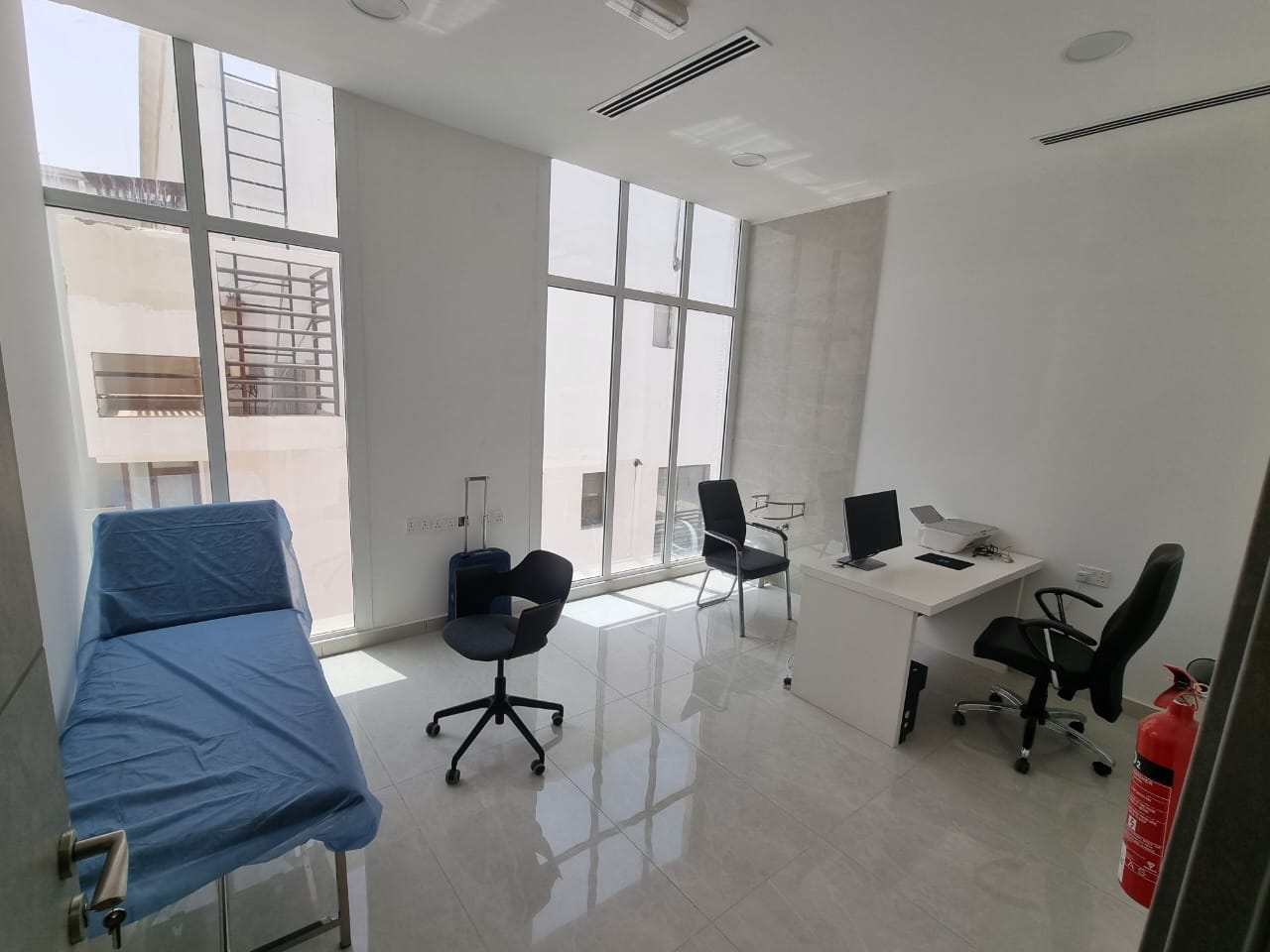 OB&GYN consulting room at Salam Polyclinic