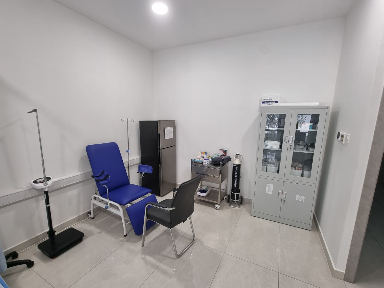 Laboratory sample collection at Salam International Polyclinic